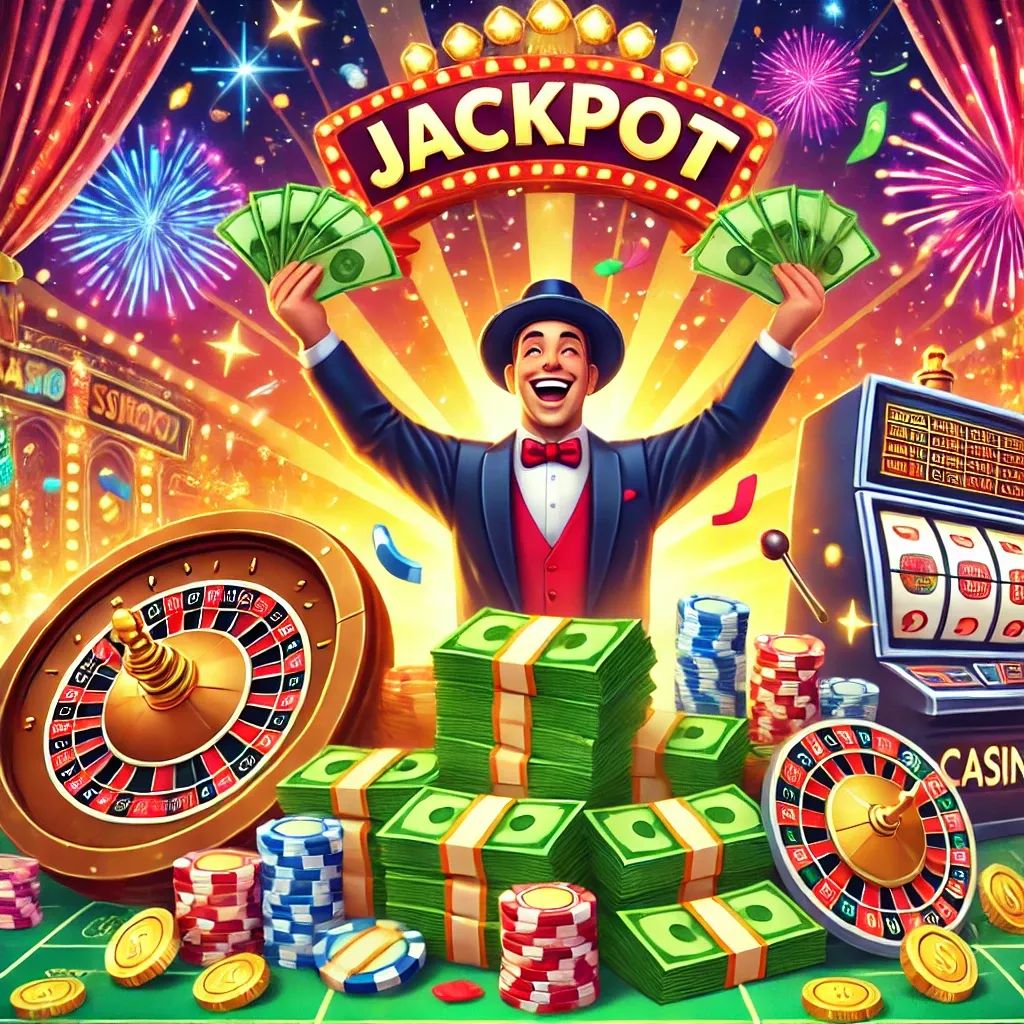Jackpot Spinning 777 کیسینو گیمز کا ایک زمرہ منتخب کریں